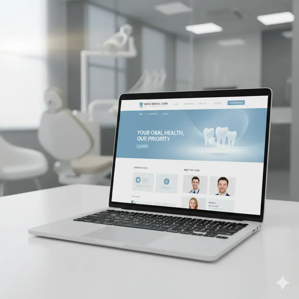 歯科医院公式サイトのリニューアル制作